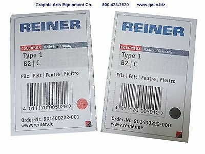Reiner Colorbox TYPE 1 B2 Red Ink Pad (GW Junior, 6000 & 12000) -  10-001-GW, 200182